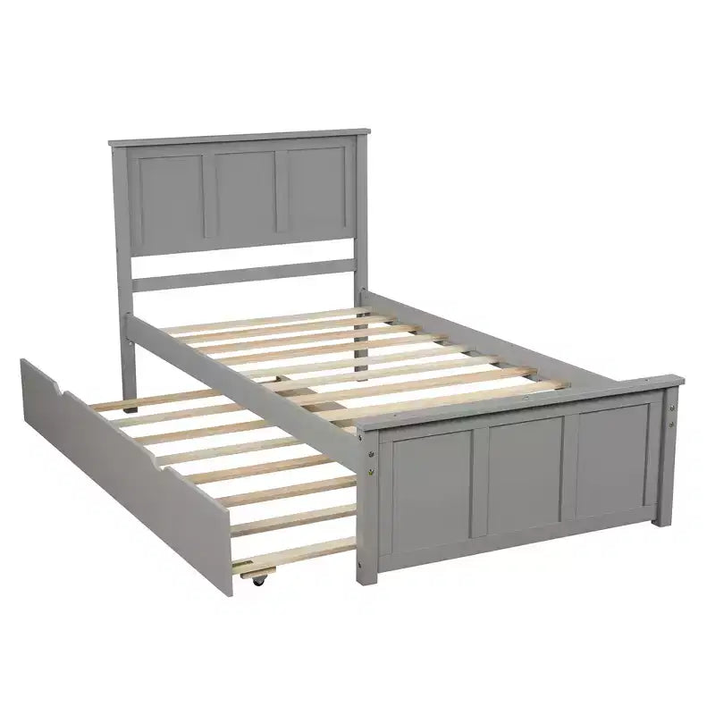 Struttura Letto Matrimoniale con 1 Cassetto e 2 Ruote, Divano Letto Matrimoniale e Set Telaio Letto Estraibile Divano Letto e Struttura Letto Estraibile Adatti per Camere da Letto Familiari