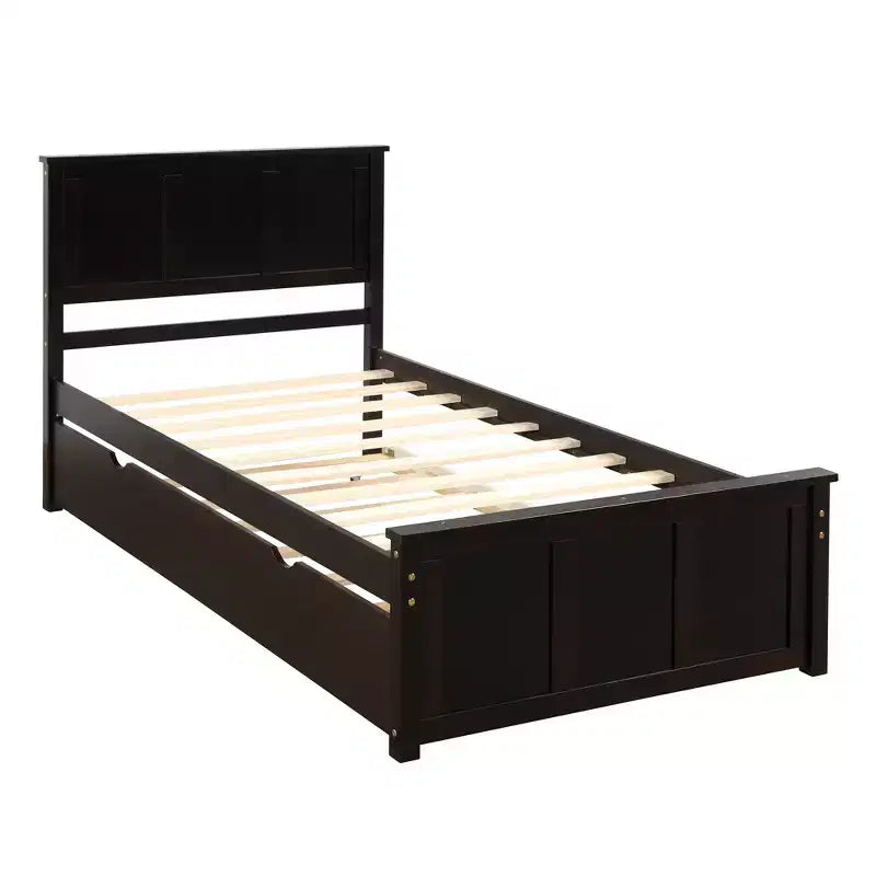 Struttura Letto Matrimoniale con 1 Cassetto e 2 Ruote, Divano Letto Matrimoniale e Set Telaio Letto Estraibile Divano Letto e Struttura Letto Estraibile Adatti per Camere da Letto Familiari