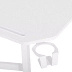 Scrivania da Gaming con Ripiani e Supporto per Accessori