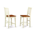 Set tavolo altezza bancone - Set da pranzo 3 pezzi in stile pub vintage con sgabelli