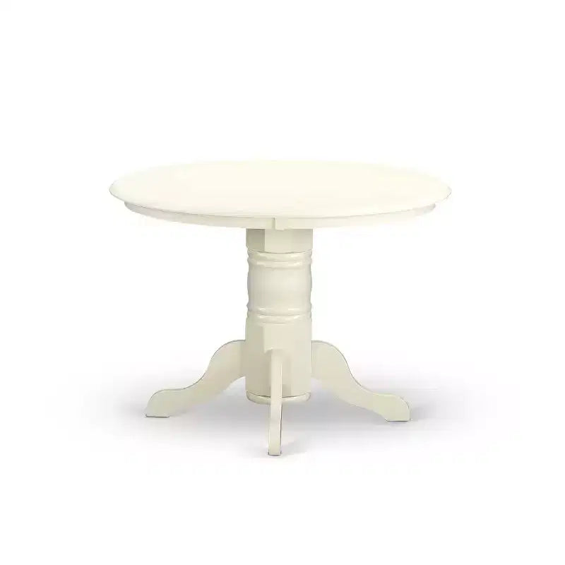 Set Dinette 3 Pezzi - Tavolo Rotondo da Cucina e 2 Sedie da Pranzo - Design Salvaspazio