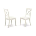 Set Dinette 3 Pezzi - Tavolo Rotondo da Cucina e 2 Sedie da Pranzo - Design Salvaspazio