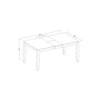 Set da pranzo Island Oasis - Tavolo e panca con 4 sedie - Tavolo allungabile 54/66