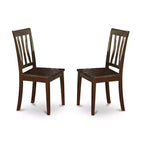 Set Dinette da Cucina Rotondo - Tavolo da 42 Pollici e 4 Sedie - Set da Pranzo Moderno