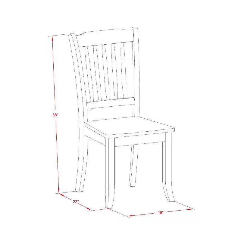 Set da pranzo 3 pezzi con piano in legno massello finitura lino bianco - 4 posti
