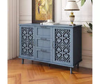 Dispensa da Cucina con 2 Ante, Credenza a 3 Cassetti, Consolle per Soggiorno, Camera da Letra, Cucina