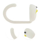 Unique Bargains Durevole Supporto Fascia per Capelli per Bordo Scrivania a Forma di Gatto Organizzatore 1 pz
