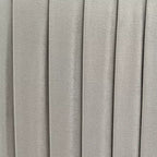 Poltrona occasionale Liam Gray a pieghe